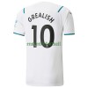 Maillot de Supporter Manchester City Jack Grealish 10 Extérieur 2021-22 Pour Homme